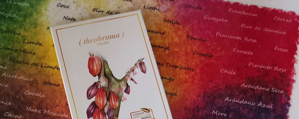 mapa de sabor cata de chocolate taste with colour